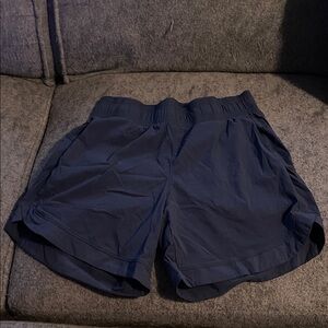 Tuff Athletics Navy Athletic Drawstring Shorts